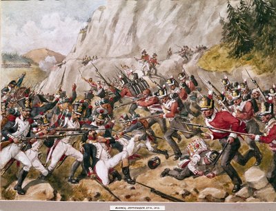 Busaco, September 27th 1810 by Richard Simkin